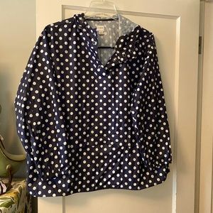 Cute Lightweight J. Crew Hooded Pullover Jacket